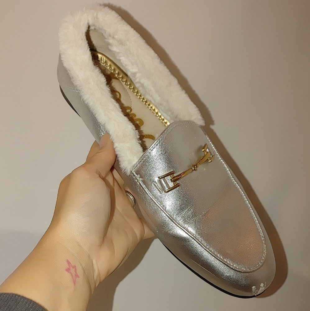 Sam Edelman
Loraine Faux-Fur Leather Loafers 9.5